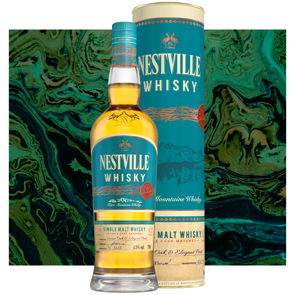 Nestville Whisky Single Malt Single Cask 45% 0,7L v darčekovej krabičke -  Nestville Park